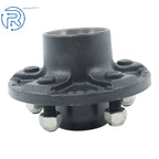Set of 4 Trailer Hub Kit for 5 on 4.5" Spindle with Bearings
