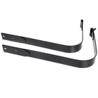 2X Black Fuel Tank Straps for Ford F-250 F-350 Super Duty (1999–2007)