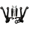 Rear Footrest Peg Bracket for Suzuki GSXR1000 2003-2004 Black