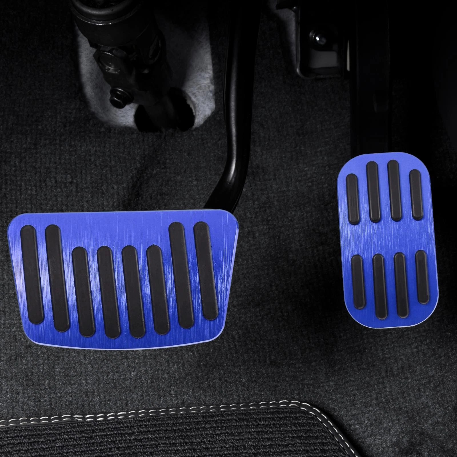 2pcs Gas Pedal Brake Pad Cover for Toyota C-HR (2016–2018) Blue 745065758670