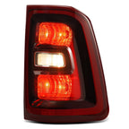 Halogen Tail Light w/Bulb for Ram 1500 (2025–2026) Black Rear Pair