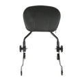 Adjustable Detachable Sissy Bar & Backrest Pad for Harley Touring (2009–2026)