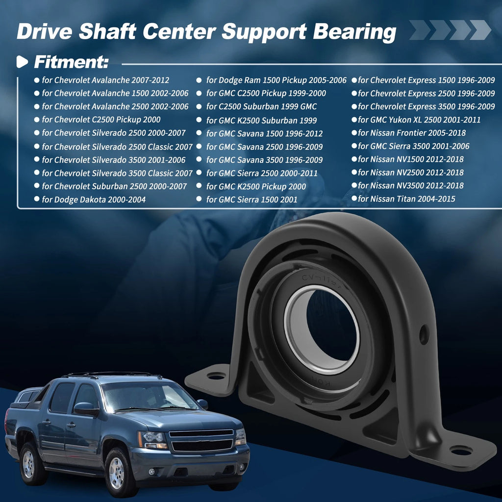 Drive Shaft Center Support Bearing for Chevrolet Avalanche (2007–2012) No.HB108D