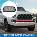 Front Hood Bumper Grille Grill for Toyota Tacoma (2019–2020) Inner Bracket Support