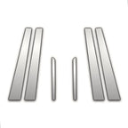 6Pc Chrome Pillar Post Covers Replacement for Acura MDX (2001–2006)