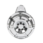 Horn Speaker Cover for Harley Sportster Dyna Big Twin 1991-2023 Chrome