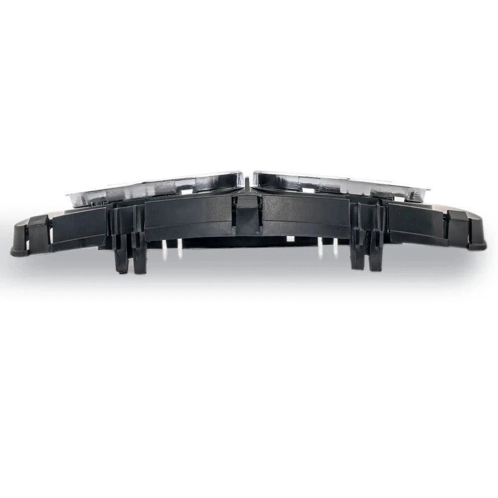 Front Center Grill with Chrome Trim for BMW E34 5 Series (1987–1992)