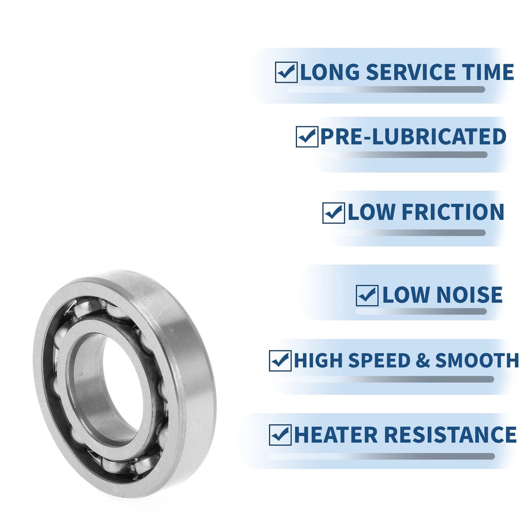 Deep Groove Ball Bearing 17x35x8mm for Scooter Skateboard (P0)