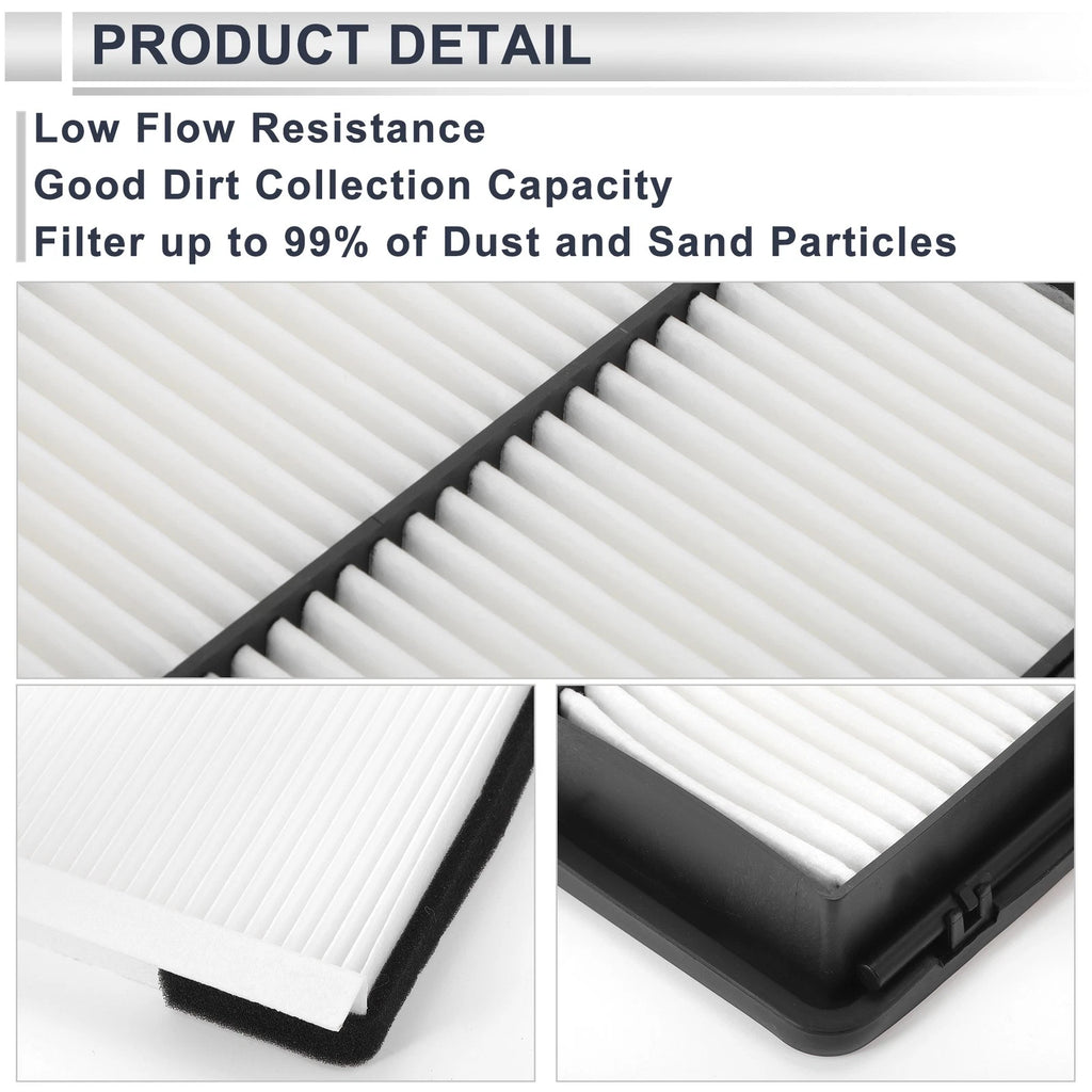 Engine Cabin Air Filter Combo No. 971333M000 for Kia Sedona (2015–2021)