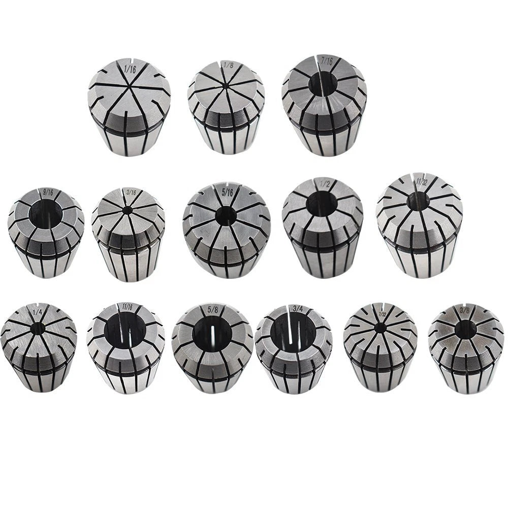 14Pc ER32 Spring Collet Set for CNC Milling Lathe Engraving Machine