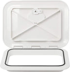 Deck Access Hatch & Lid for Marine Boat (10-5/8" X 14-3/4")