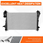 Aluminum Core Cooling Radiator for Chevy Sonic (2012–2019) MT 1.4L Turbo DPI-13680