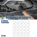 25pcs Oil Drain Plug Gaskets 14mm ID No.9410914000 for Honda Civic (1973–2024)