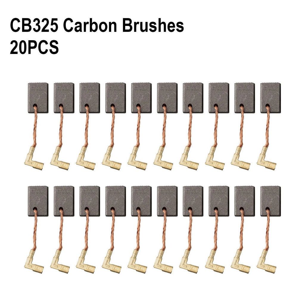 Set of 20 Carbon Brushes for Angle Grinder (5x11x16mm)