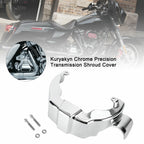 Kuryakyn Chrome Precision Transmission Shroud Cover for M8 2017–2020