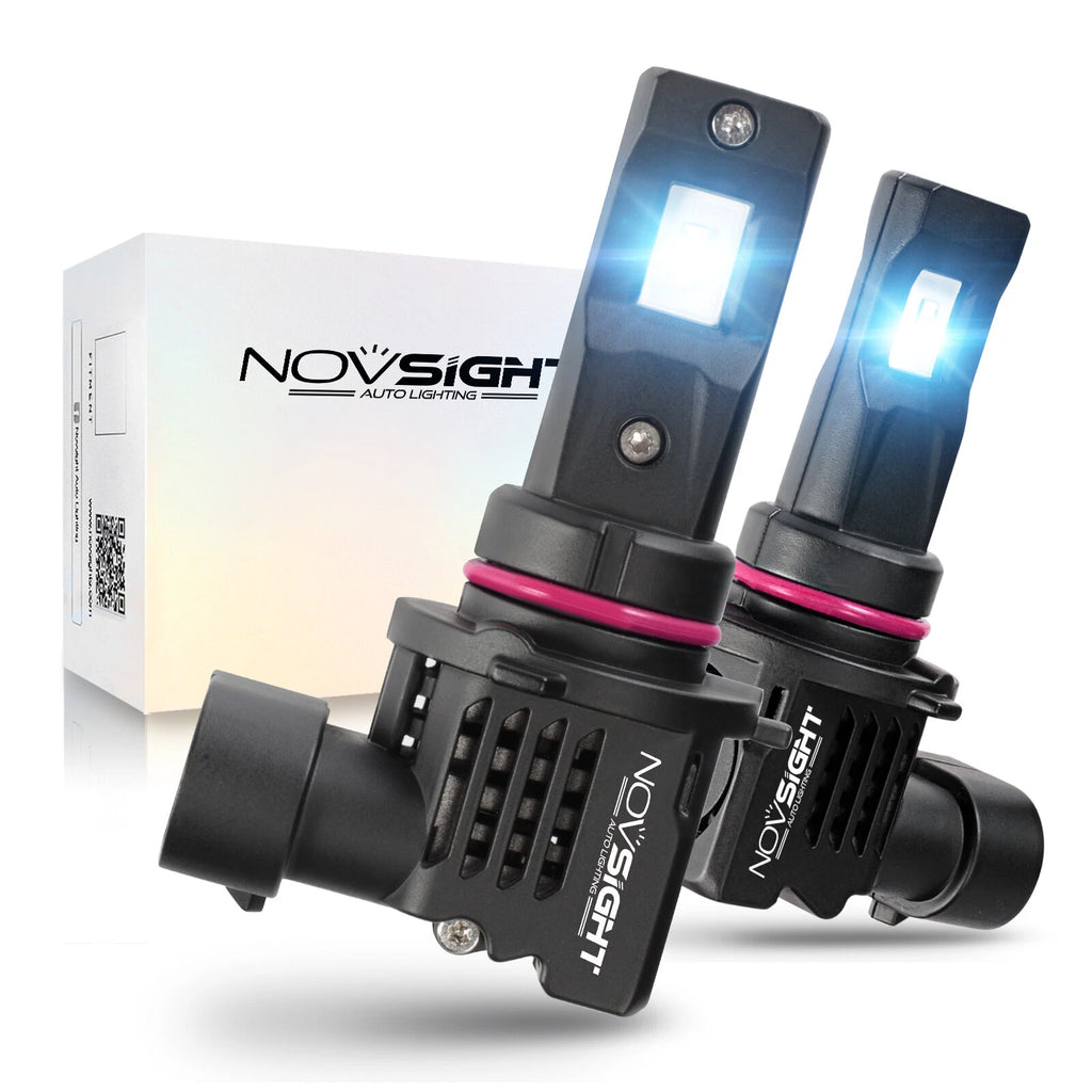 2X NOVSIGHT 9005 HB3 LED Headlight Bulbs 6000K for Honda Accord