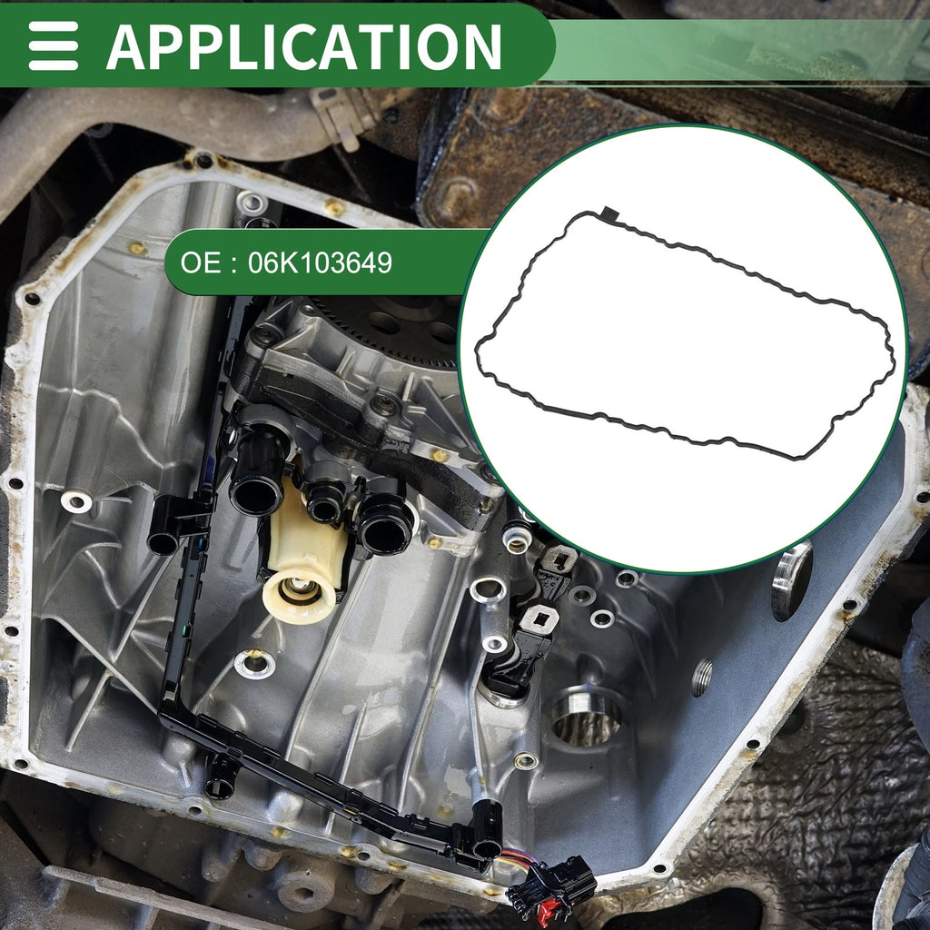 Oil Pan Gasket No.06K103649 for Audi A3 (2015–2020), Q3 (2019–2024) 1 Pc