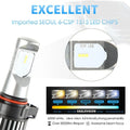 Xenon White 6000K PS24W H16 5202 LED DRL Headlight Bulbs for Car