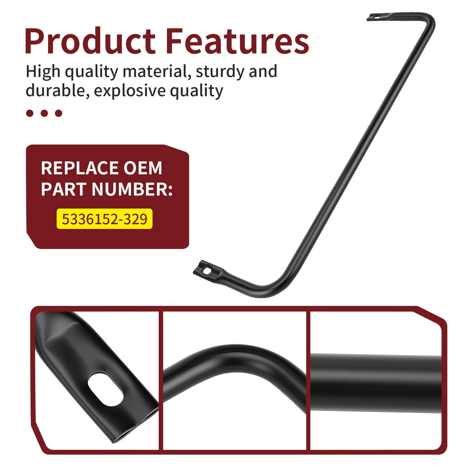 Front Stabilizer Sway Torsion Bar for Polaris RZR 800 (2012–2014)