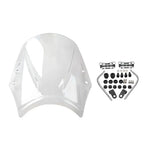 Clear Universal Motorcycle Windshield Deflector