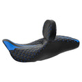 Driver Passenger Seat & Rider Pad for Harley Electra Street Road Glide (2009–2023)