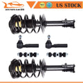 Front Struts Assembly Tie Rod Sway Bar Kit for Chrysler PT Cruiser (2001–2010)