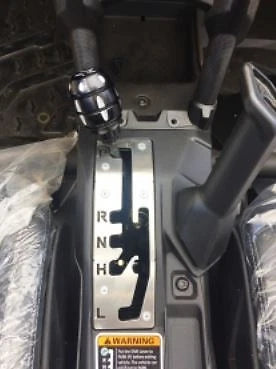 LSR Quick Shift Race Plate w/ Shift Knob for Can Am Maverick X3 (2017–2023)