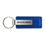 Blue Leather Keychain - Officially Licensed for Nissan Maxima
