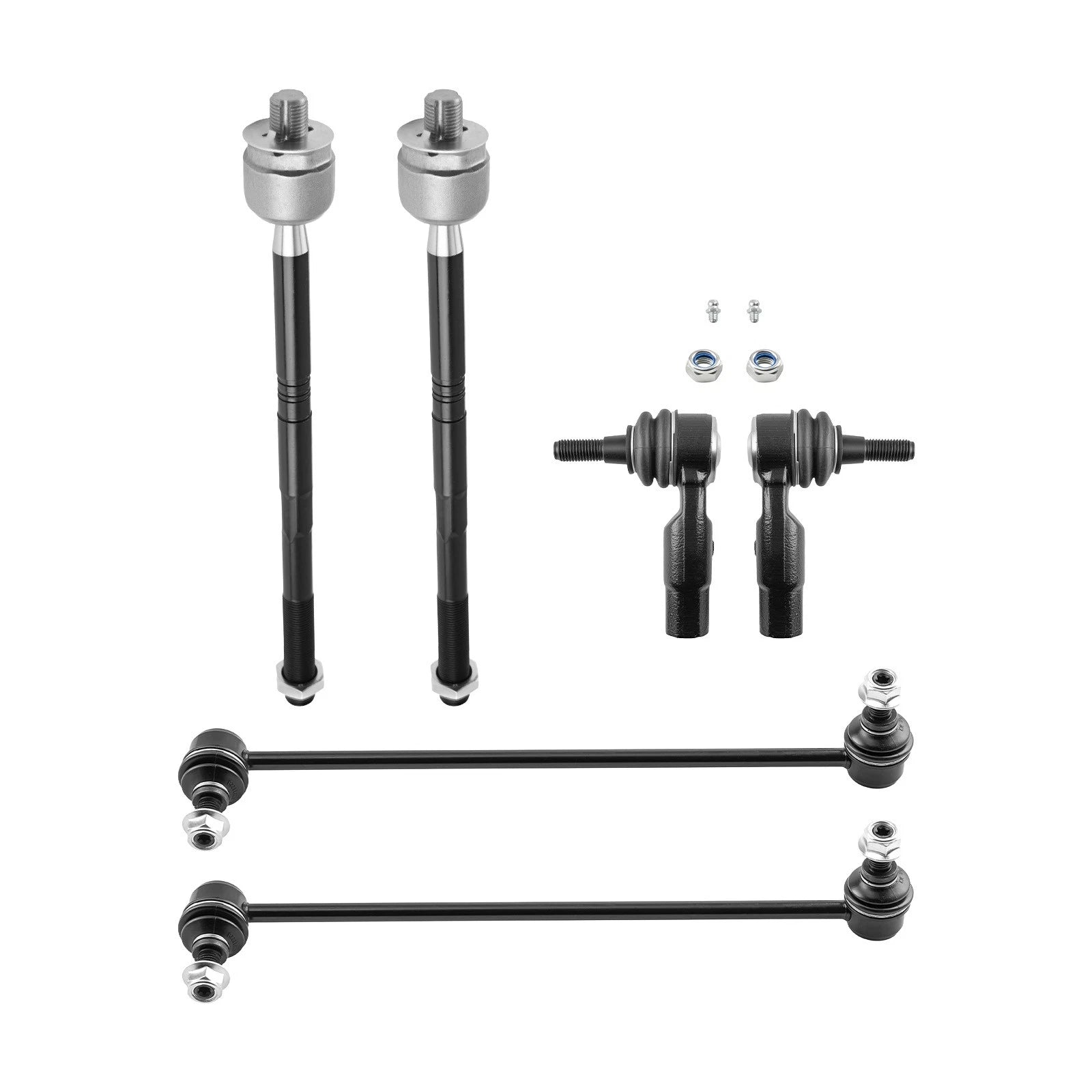 12pcs Suspension Front Strut w/ Control Arm for VW Jetta Golf (2006–2014)