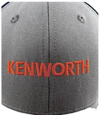 Snapback Trucker Hat for Kenworth Trucks (Adjustable, Orange)