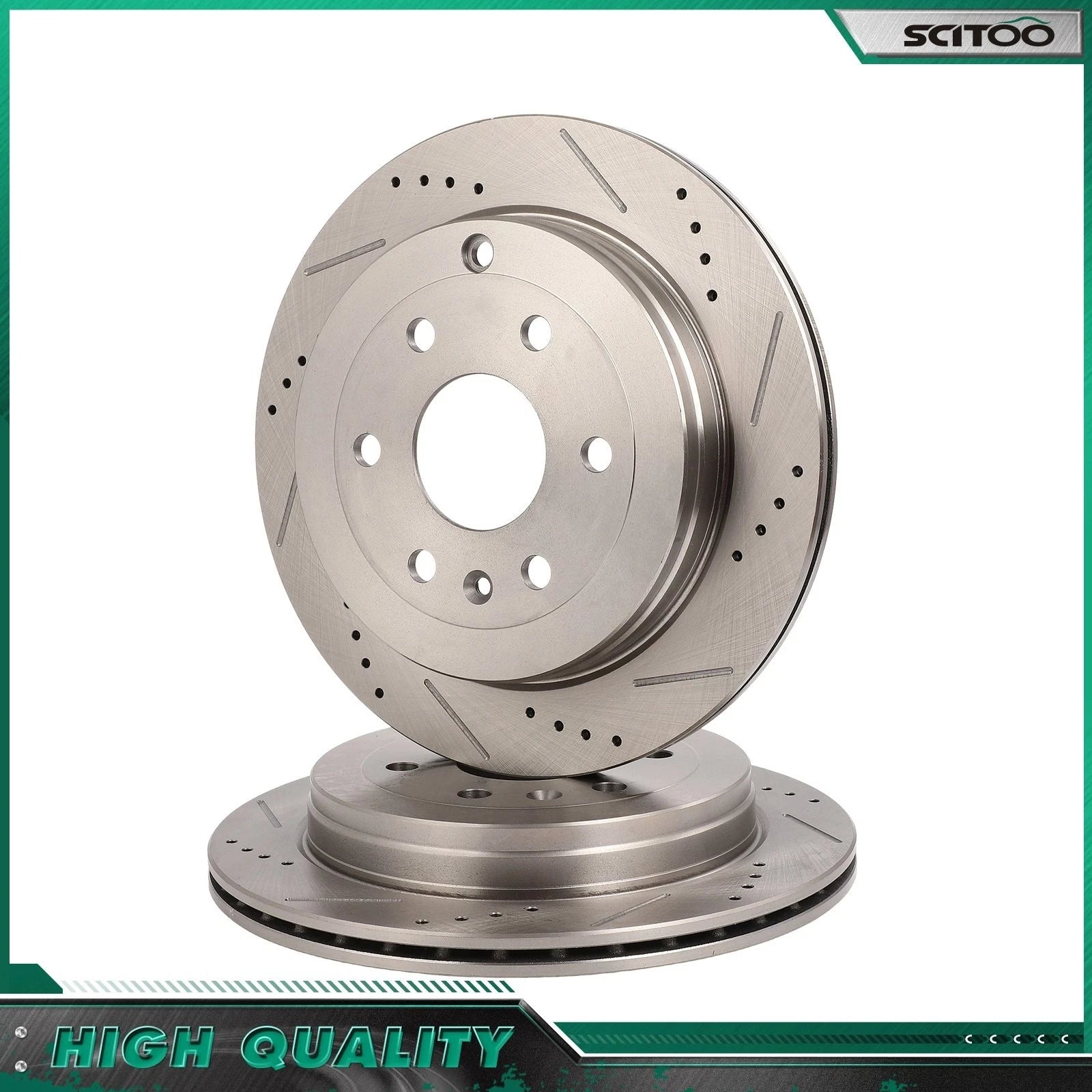 Rear Brake Rotors for Chevrolet Traverse (2009–2017) & Saturn Outlook (2007–2010)
