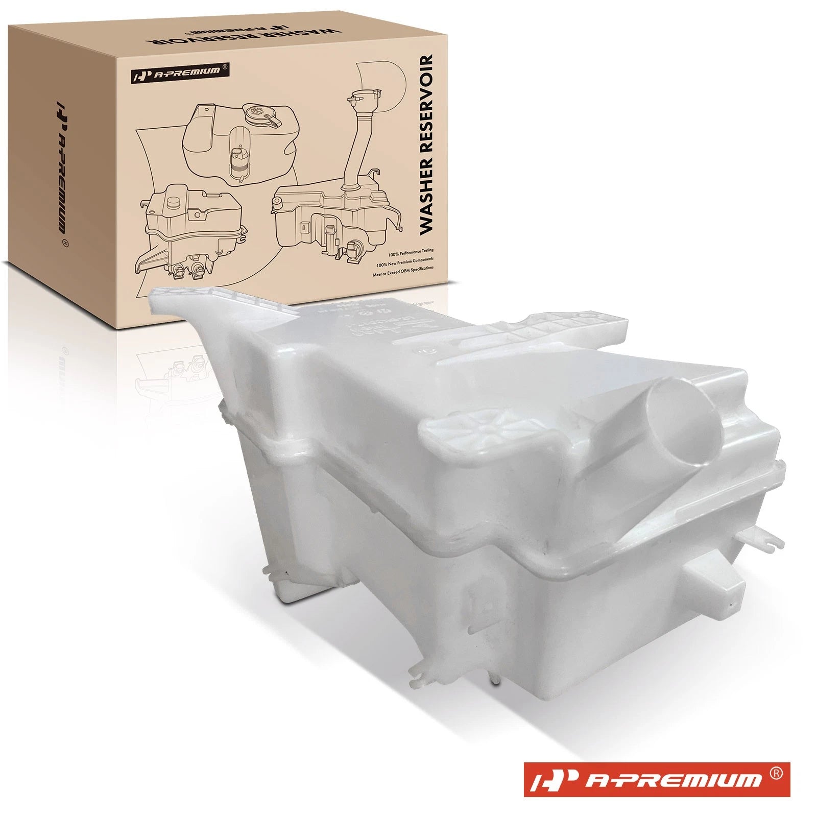 Windshield Washer Reservoir for Buick Encore Chevrolet Trax (2013–2021)