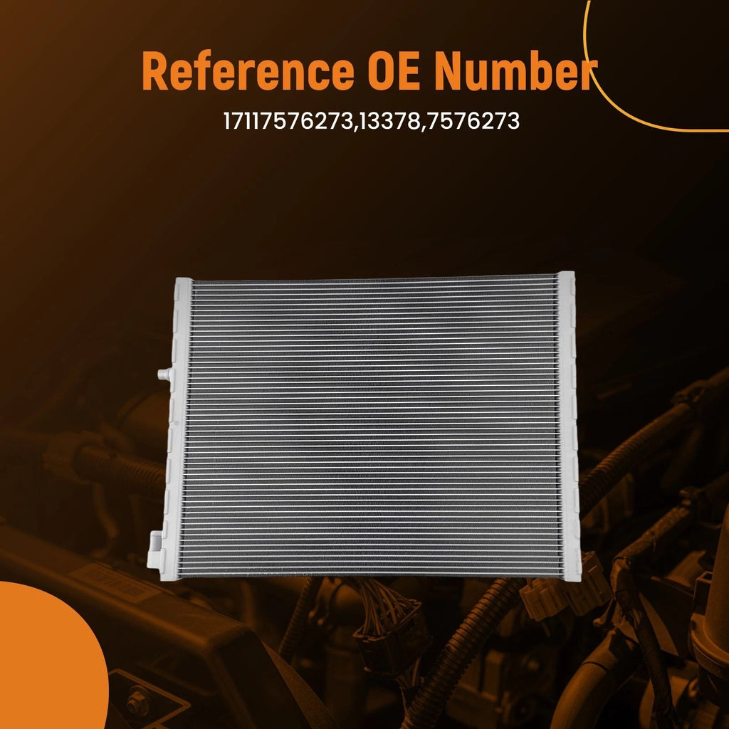Cooling Radiator for BMW X5 V8 4.8L E70/F15/F85 (2010–2010) 17117576273