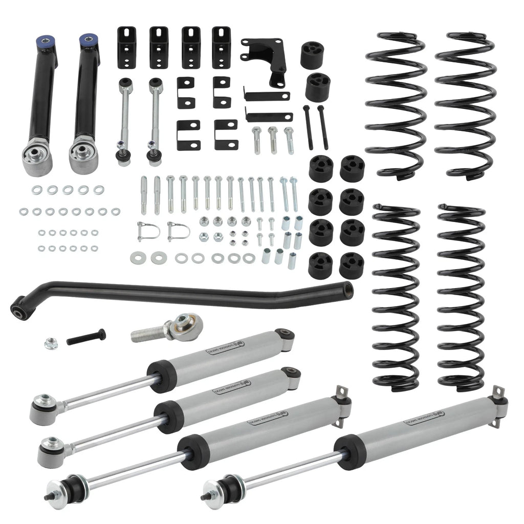 BFO 4" Lift Kit with Nitrogen-Filled Shocks for Jeep Grand Cherokee WJ (1999–2004)
