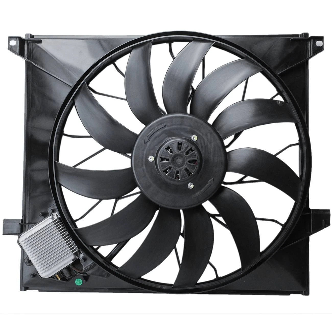 Brushless Radiator Cooling Fan Assembly for Mercedes ML55 AMG (2000–2003)