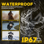 2 LED Turn Signal Indicators for Universal Motorcycles (Waterproof)