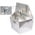 29 Inch Aluminum Tool Box for Trailer Tongue (Camper Storage)