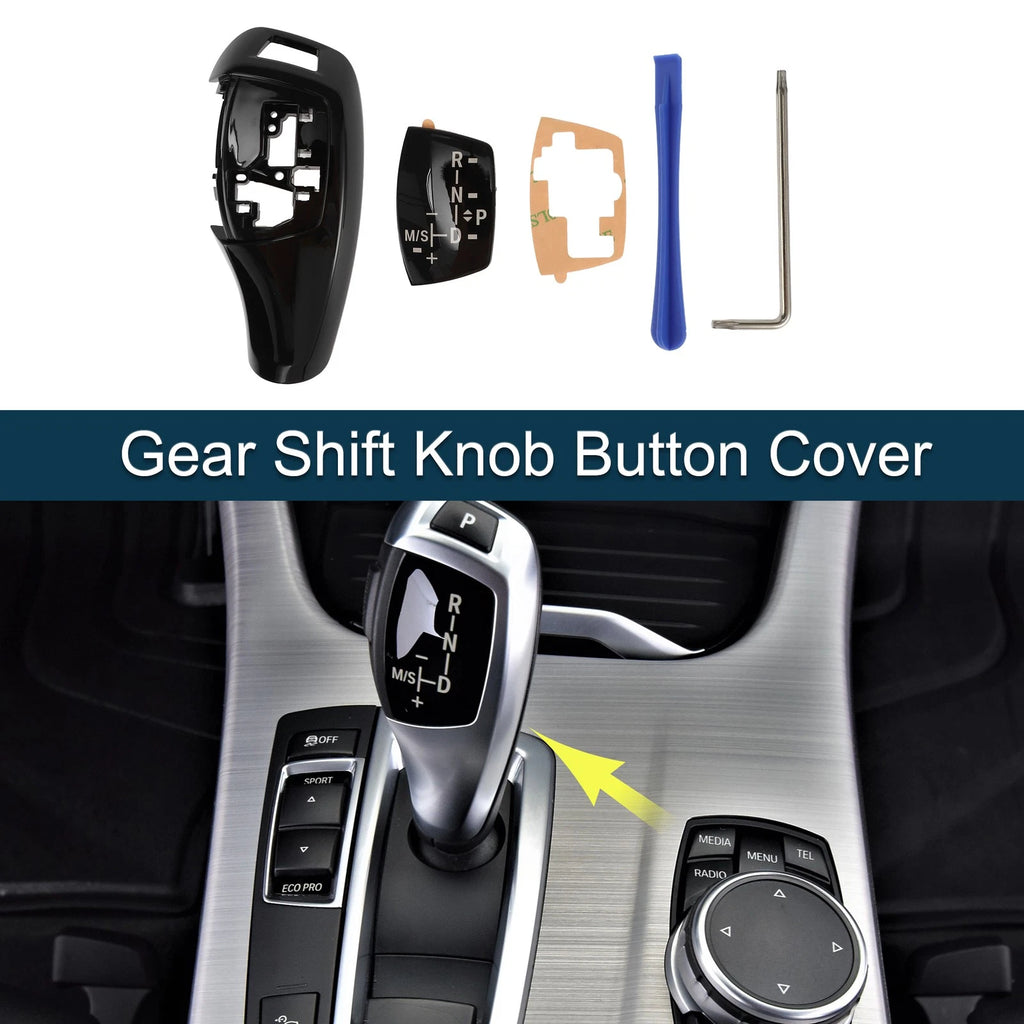 Set of 1 Gear Shift Knob Button Cover for BMW 1 Series F20 F21 (2012–2019)