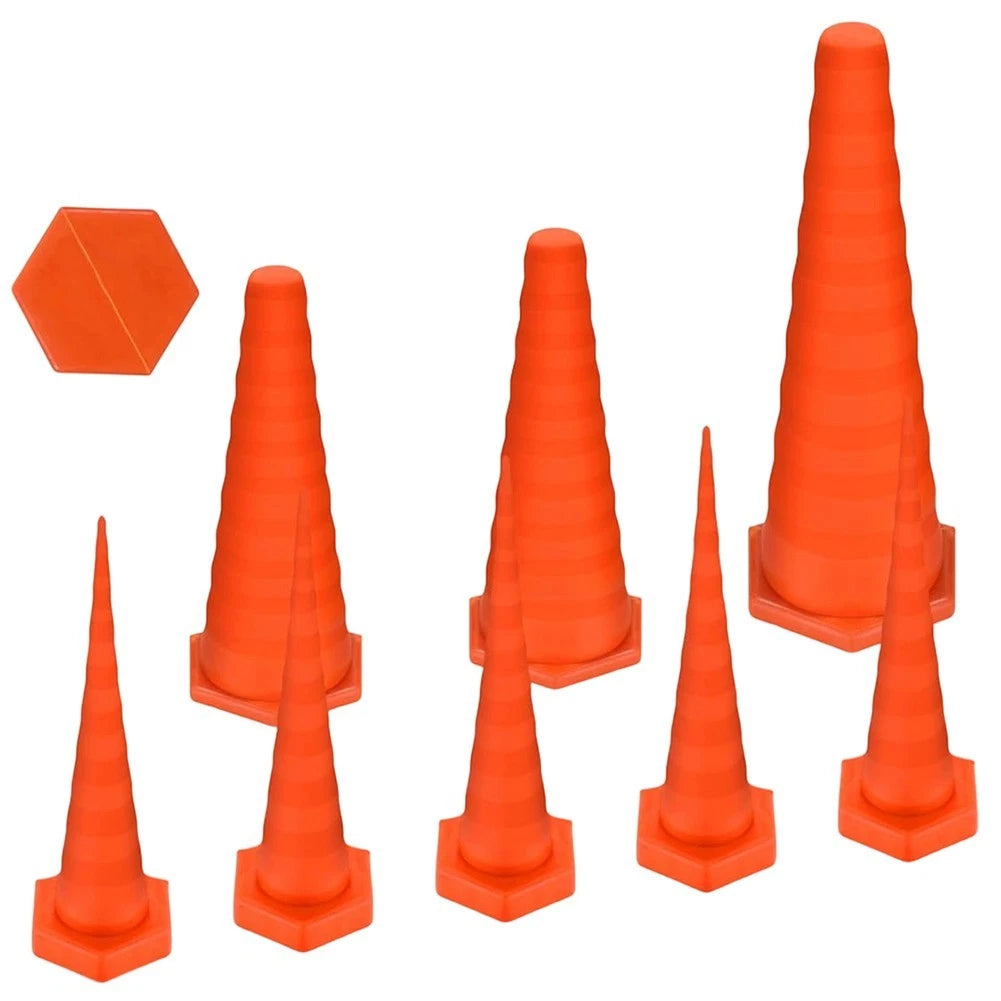 Set of 3 Rubber Hose Caps for Hydraulic Lines (Large, Medium, Small)