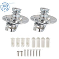 Set of 14 Chrome Sunvisor Support Brackets Kit for Coupe