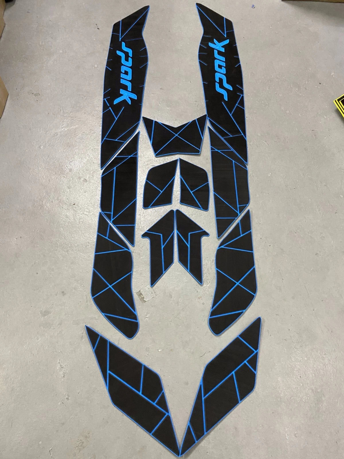 Custom Eva Foam Anti-Slip Mats for Seadoo Spark 2up (2014–2023)