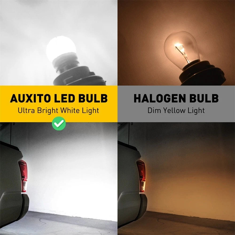 2X LED Turn Signal Brake Reverse Light Bulb for AUXITO 1157 2057