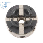 Set of 2 Self-Centering Lathe Chucks 1"×8TPI & 3/4"×16TPI Adapter