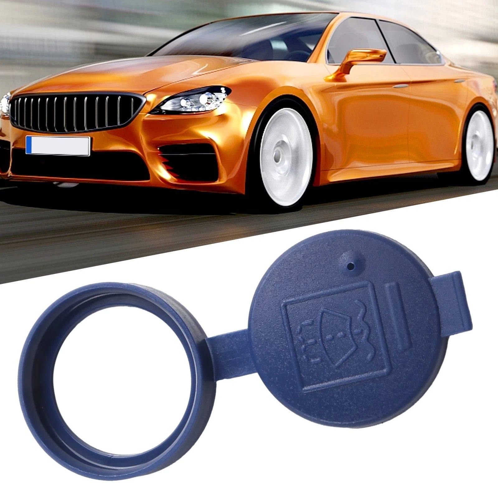 Windscreen Washer Bottle Cap for Fiat Bipper, Alfa Romeo (Nemo-71740943)