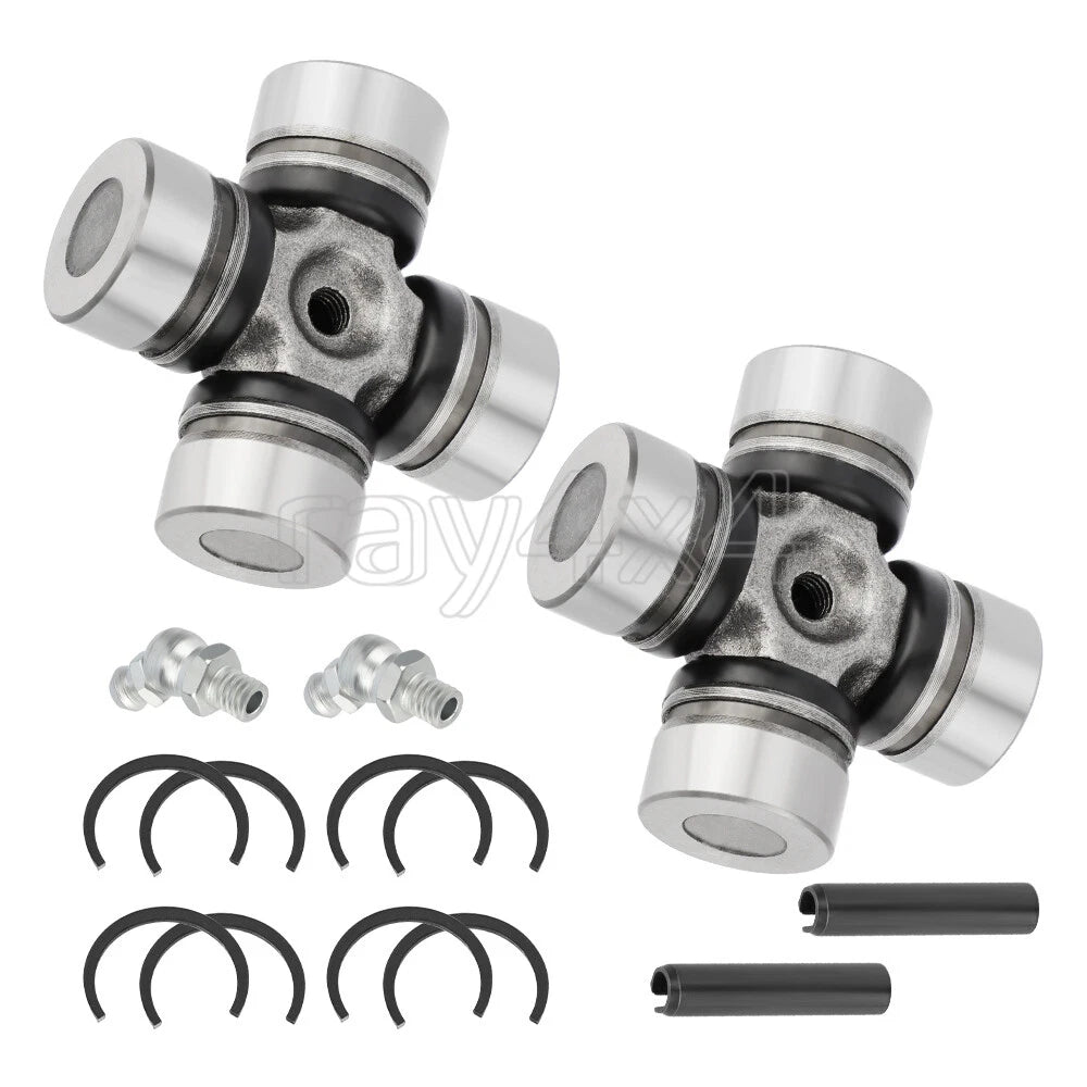 2X Front Driveshaft U-joint Set for Polaris ATV 2202015 2203703 3235500 3260104