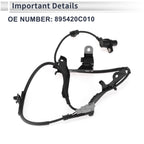 ABS Wheel Speed Sensor No. 895420C010 for Toyota Tundra (2000–2006)