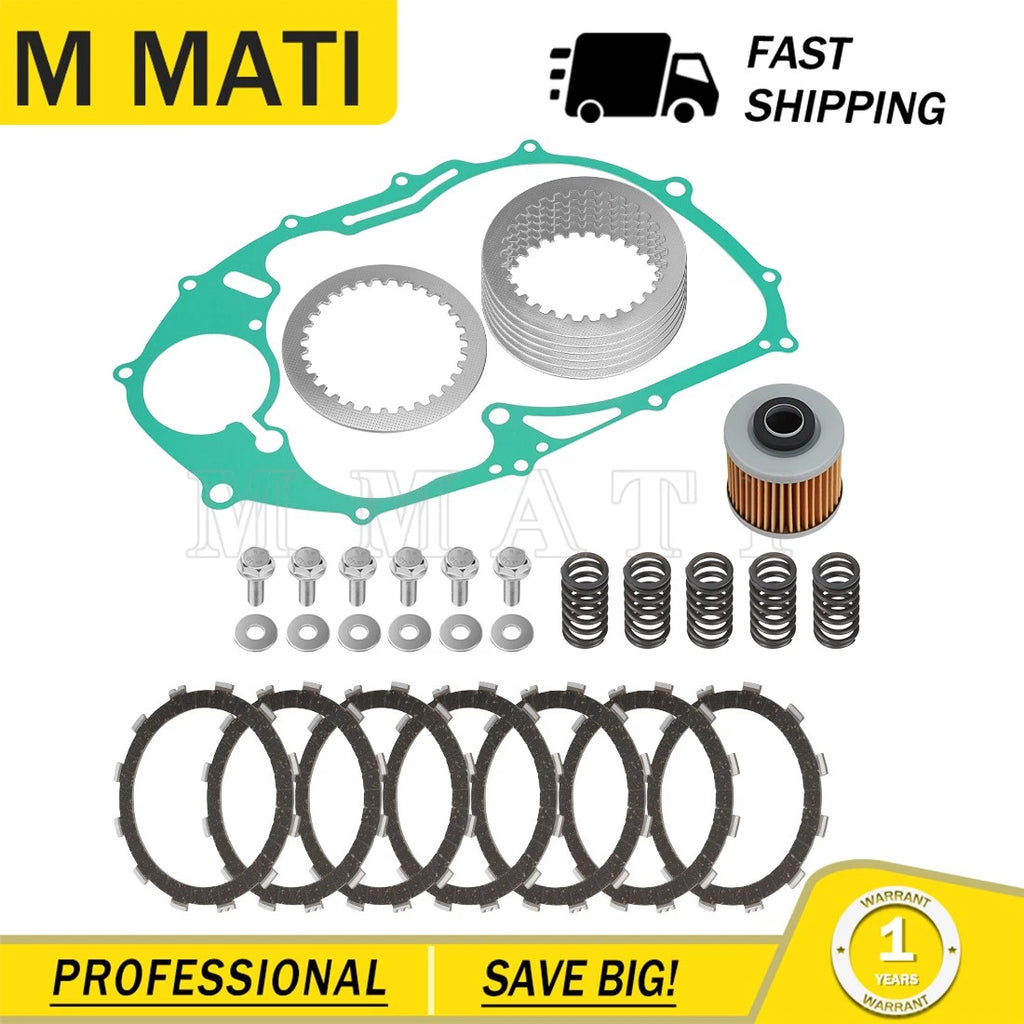 Clutch Friction Plates Kit for Yamaha V Star 650 (1998–2016)