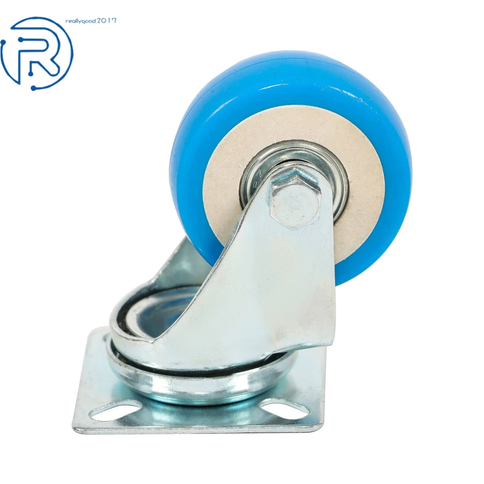 Set of 36 Blue 2-Inch 360° Casters Wheels for Tool Chest (No Brake, 65lb)