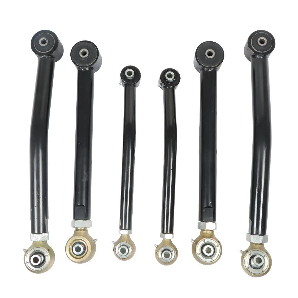 Set of 8 Adjustable Lift Control Arms for Jeep Wrangler JK (2007–2018)