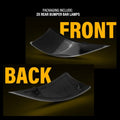 2X Smoked Rear Bumper Reflector Lens Assy for Lexus IS250 IS300 IS350 IS-F (2006–2013)